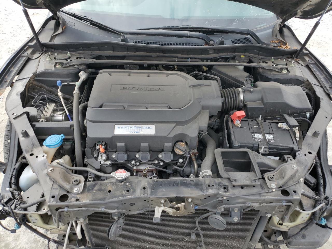 2014 Honda Accord VIN 1HGCR3F98EA025869 Copart auction photo, front end damage thumbnail 11