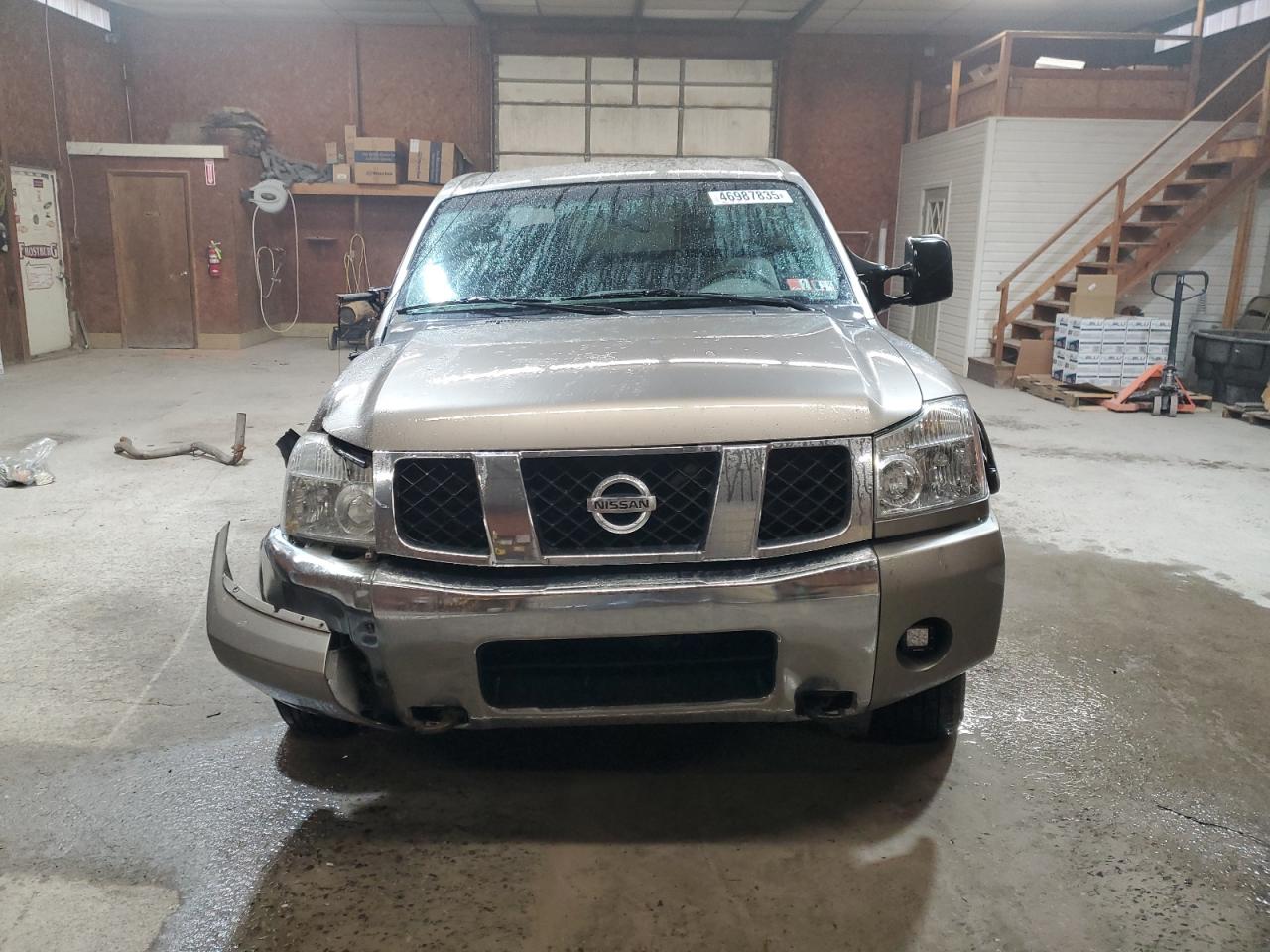 2007 Nissan Titan VIN 1N6BA07B67N225787 Copart auction photo, rollover damage thumbnail 5