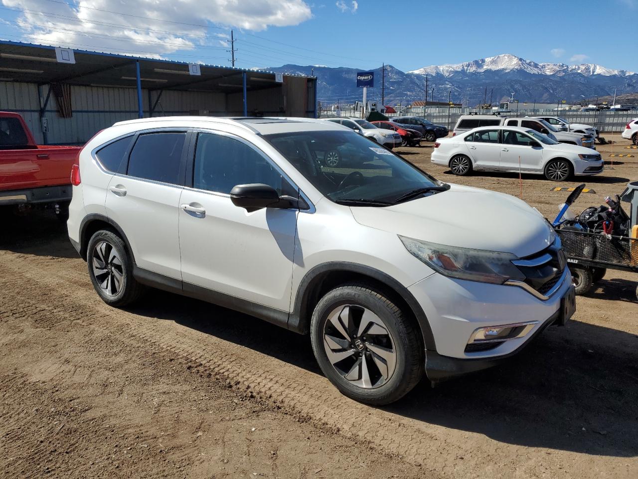 2016 Honda CR-V VIN 5J6RM4H98GL136966 Copart auction photo, front end damage thumbnail 4