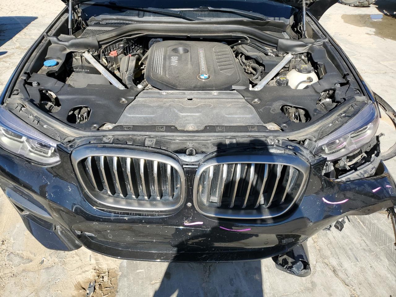 2019 BMW X4 VIN 5UXUJ5C5XKLJ64391 Copart auction photo, front end / undercarriage damage thumbnail 12