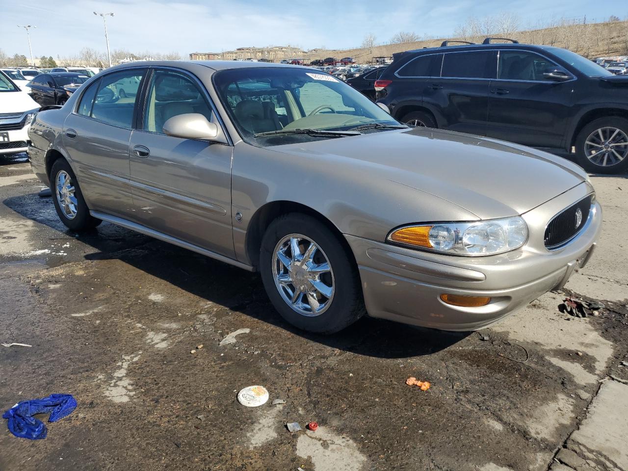 2004 Buick LeSabre VIN 1G4HR54K244178097 Copart auction photo, rear end damage thumbnail 4