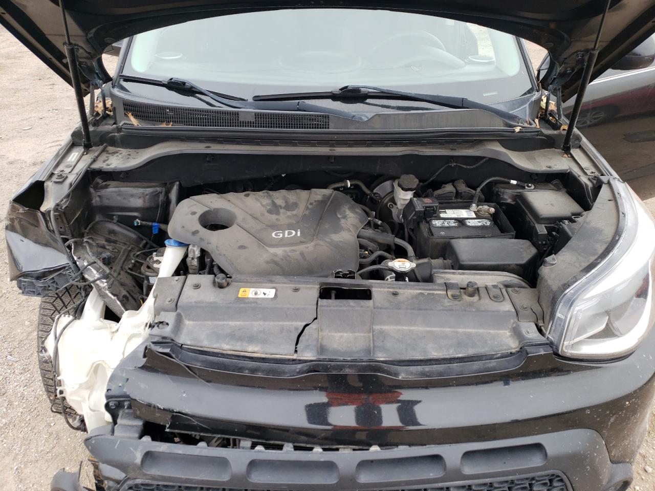 2015 KIA Soul VIN KNDJN2A22F7177750 Copart auction photo, front end / side damage thumbnail 12
