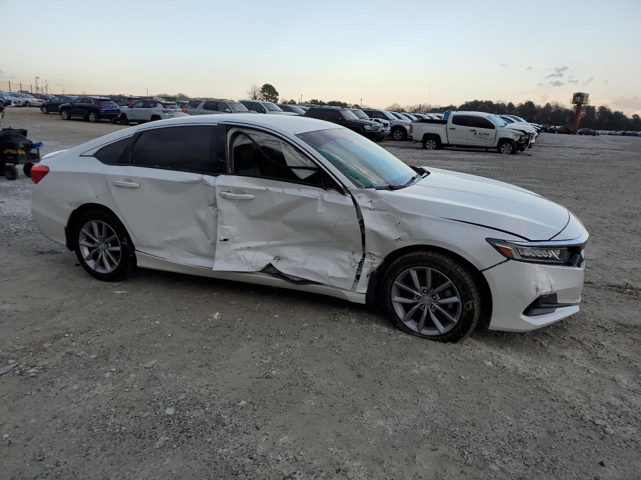 2021 Honda Accord VIN 1HGCV1F11MA122372 Copart auction photo, all over / mechanical damage thumbnail 4