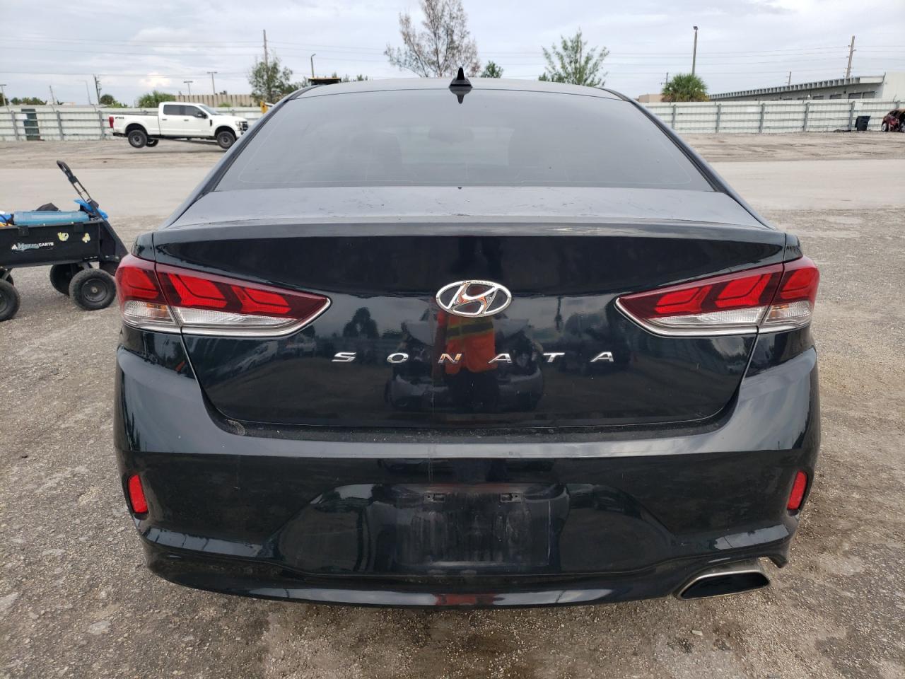 2019 Hyundai Sonata VIN 5NPE34AF7KH753019 Copart auction photo, front end damage thumbnail 6