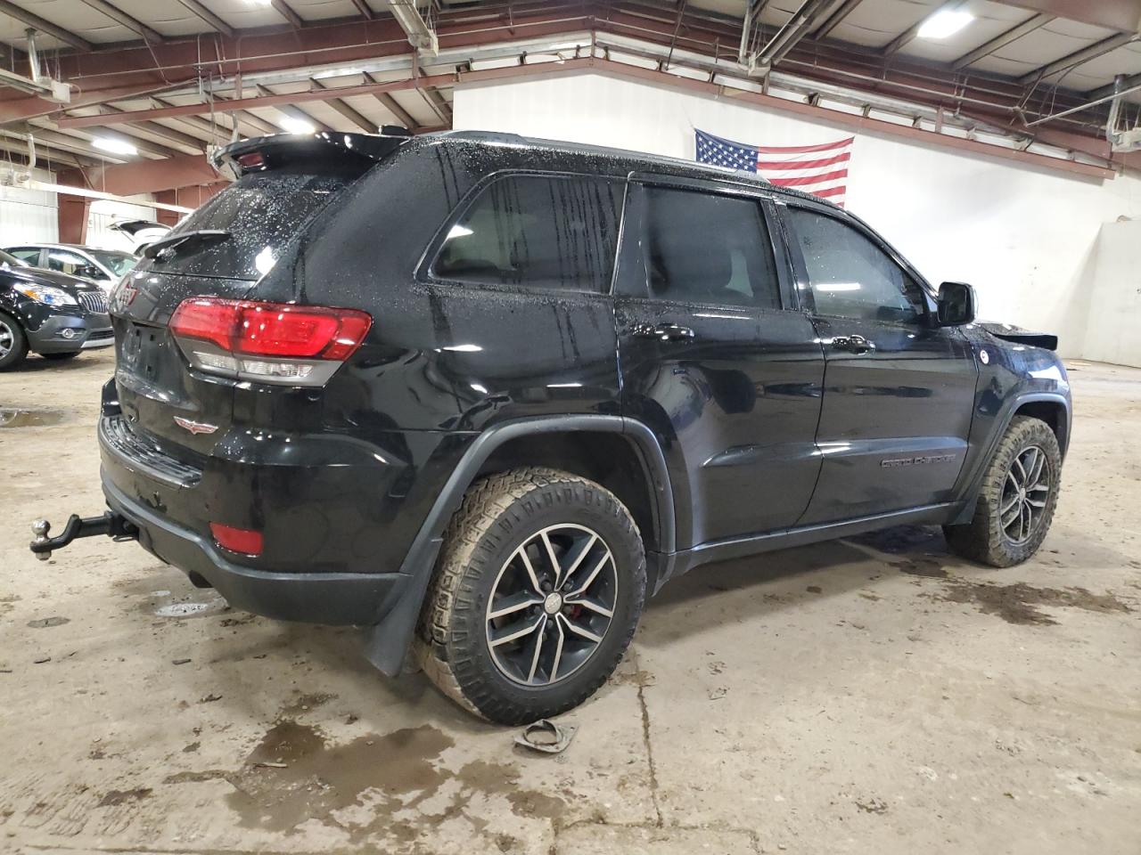 2017 Jeep Grand Cherokee VIN 1C4RJFLG3HC745111 Copart auction photo, side / mechanical damage thumbnail 3