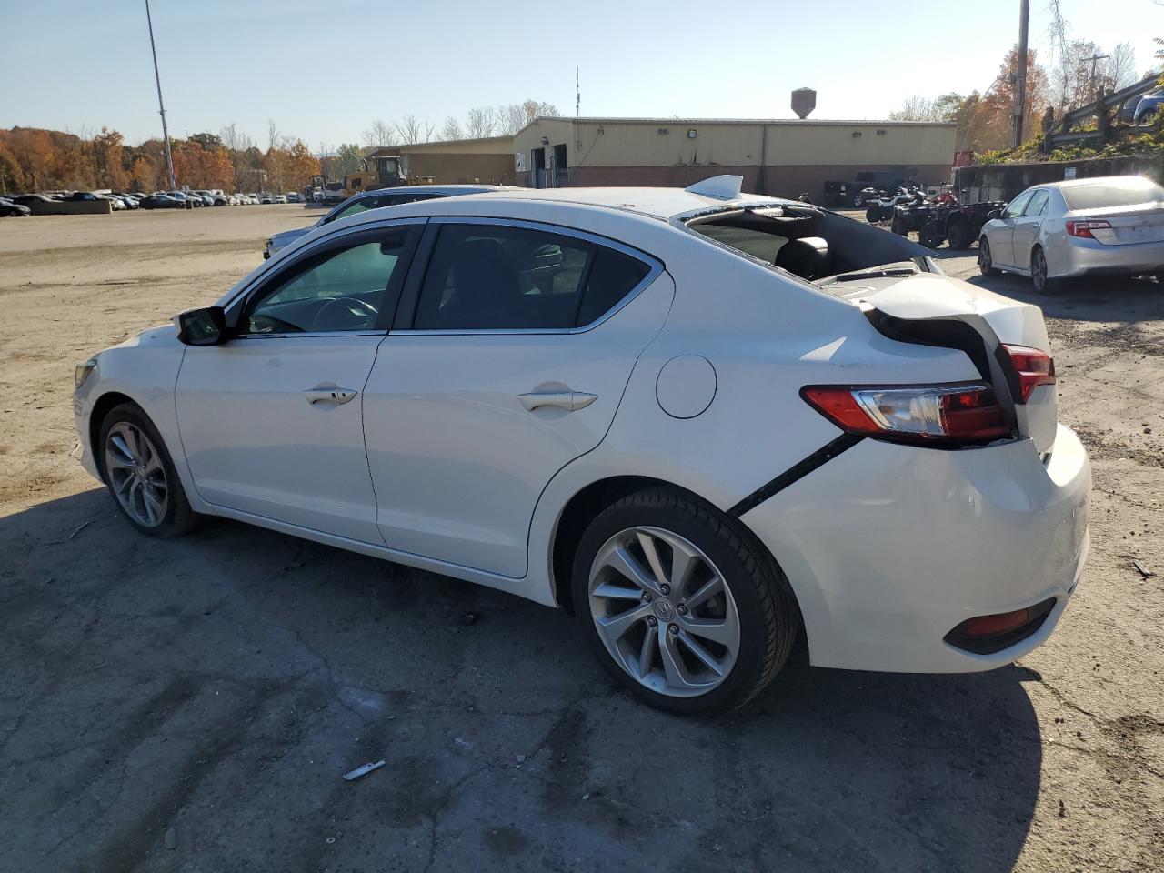 2017 Acura ILX VIN 19UDE2F31HA007790 Copart auction photo, rear end / minor dent/scratches damage thumbnail 2