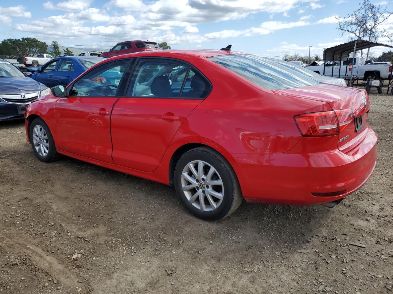 2015 Volkswagen Jetta VIN 3VWD17AJ6FM289225 Copart auction photo, front end damage thumbnail 2