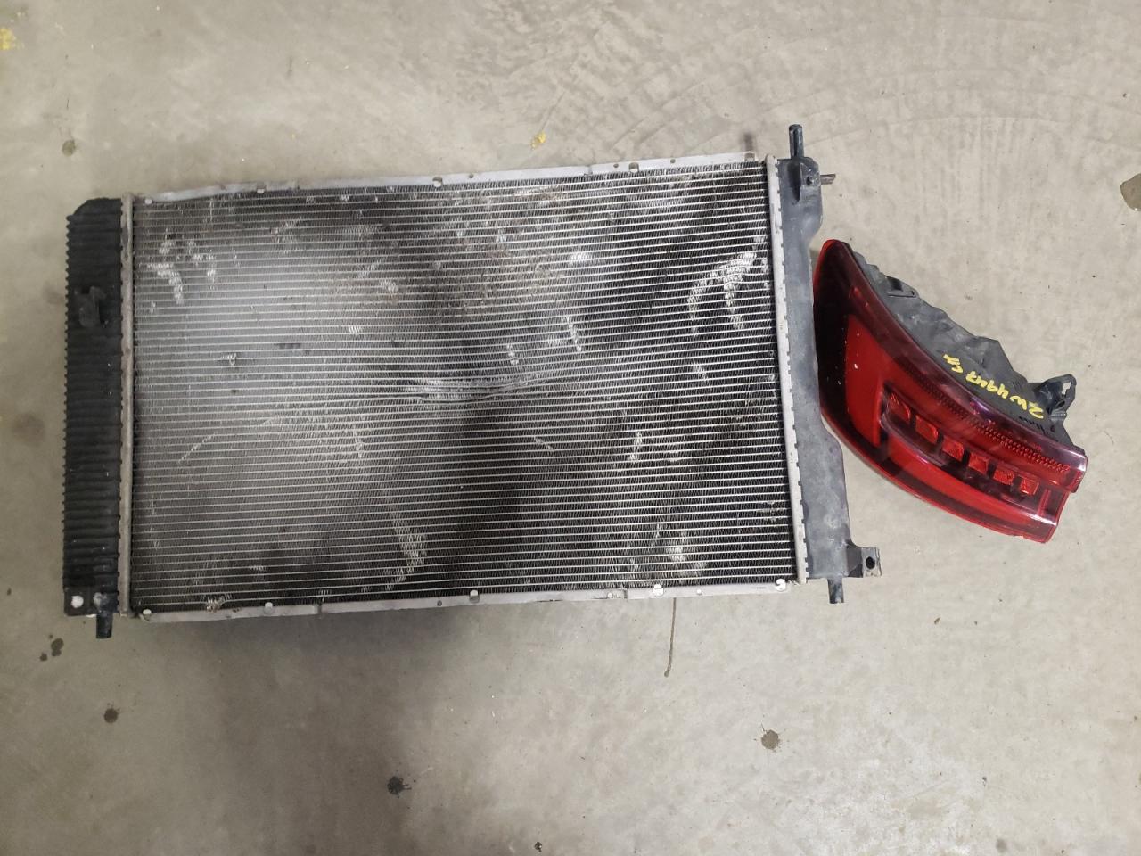 2017 Audi A4 VIN WAURNAF42HN064156 Copart auction photo, side / front end damage thumbnail 12