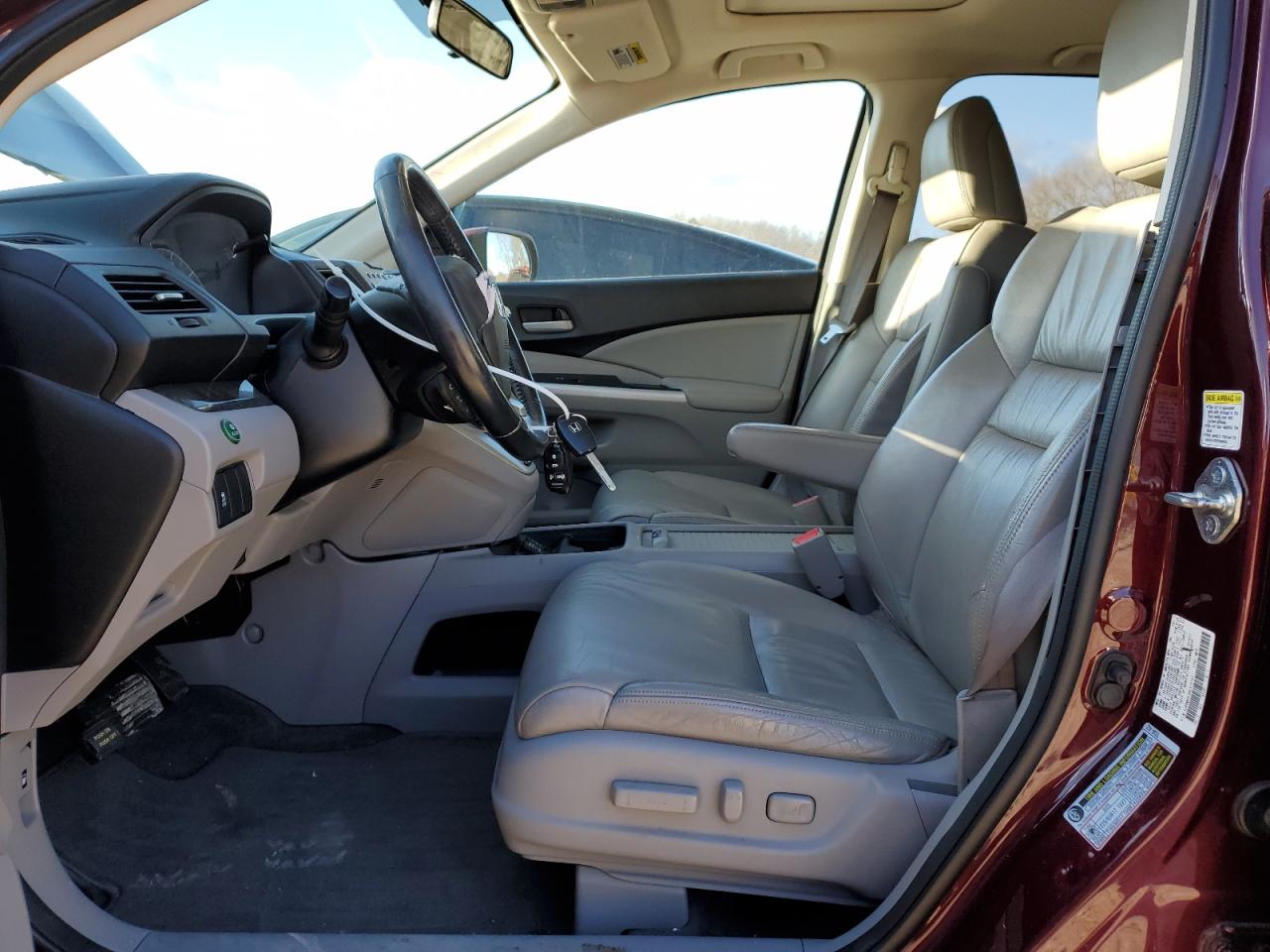 2013 Honda CR-V VIN 5J6RM4H76DL072145 Copart auction photo, front end damage thumbnail 7