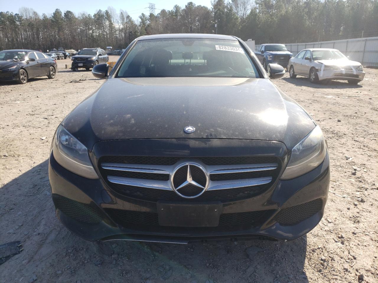 2015 Mercedes-Benz C-klasse VIN 55SWF4KB3FU059311 Copart auction photo, side / mechanical damage thumbnail 5