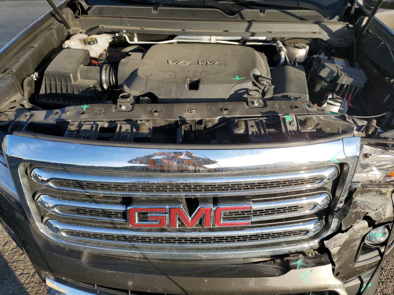 2020 GMC Canyon VIN 1GTG6DEN6L1184318 Copart auction photo, front end damage thumbnail 11