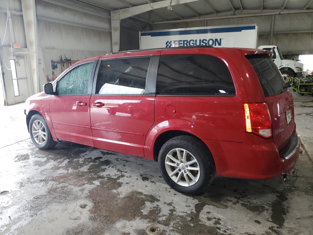 2016 Dodge Caravan VIN 2C4RDGCG5GR284285 Copart auction photo, front end / side damage thumbnail 2