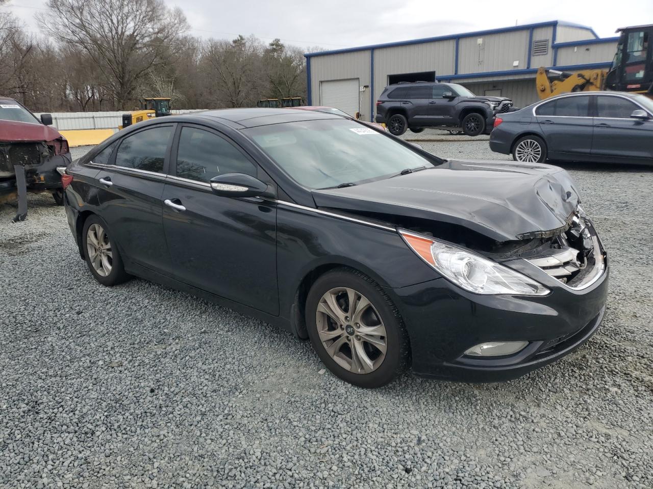 2012 Hyundai Sonata VIN 5NPEC4AC4CH479902 Copart auction photo, front end / rear end damage thumbnail 4