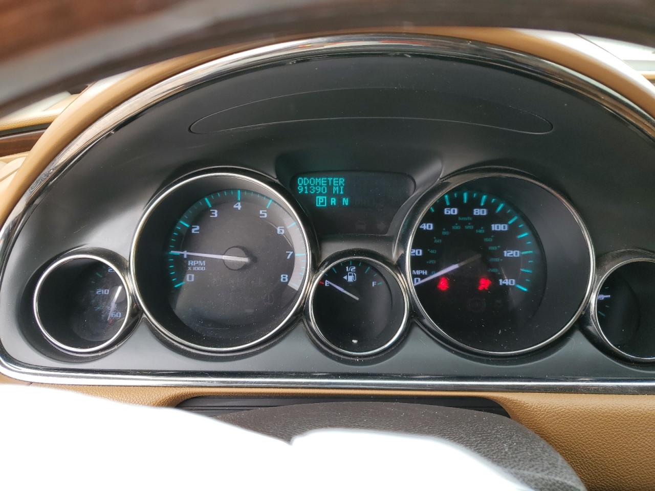 2016 Buick Enclave VIN 5GAKVCKD7GJ171961 Copart auction photo, front end damage thumbnail 9