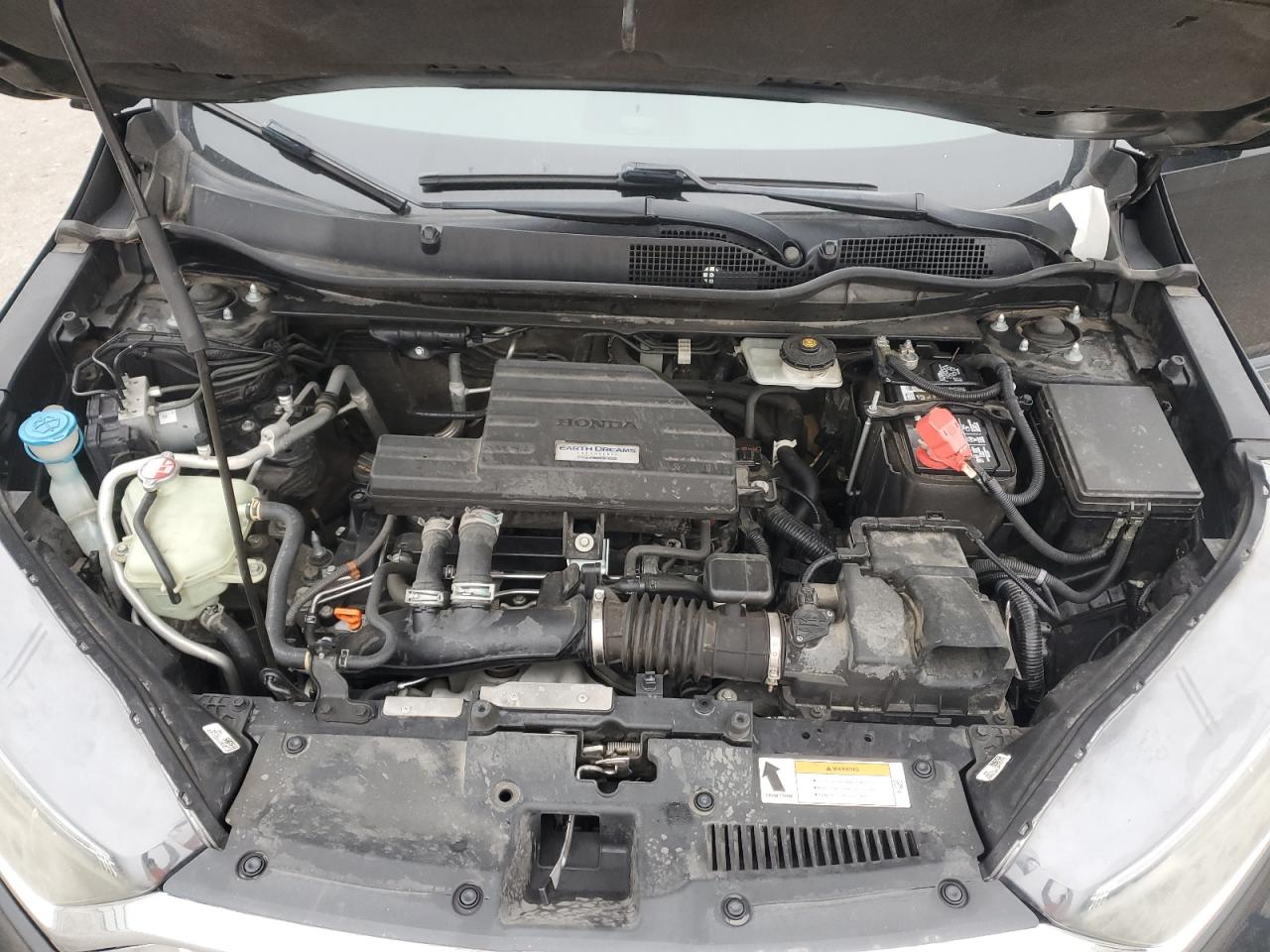 2017 Honda CR-V VIN 5J6RW2H57HL030912 Copart auction photo, rear end / side damage thumbnail 12