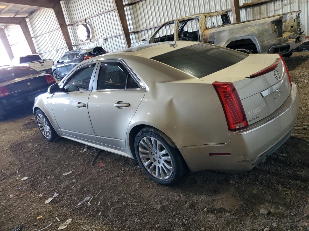 2013 Cadillac CTS VIN 1G6DK5E30D0157791 Copart auction photo, burn - engine / minor dent/scratches damage thumbnail 2