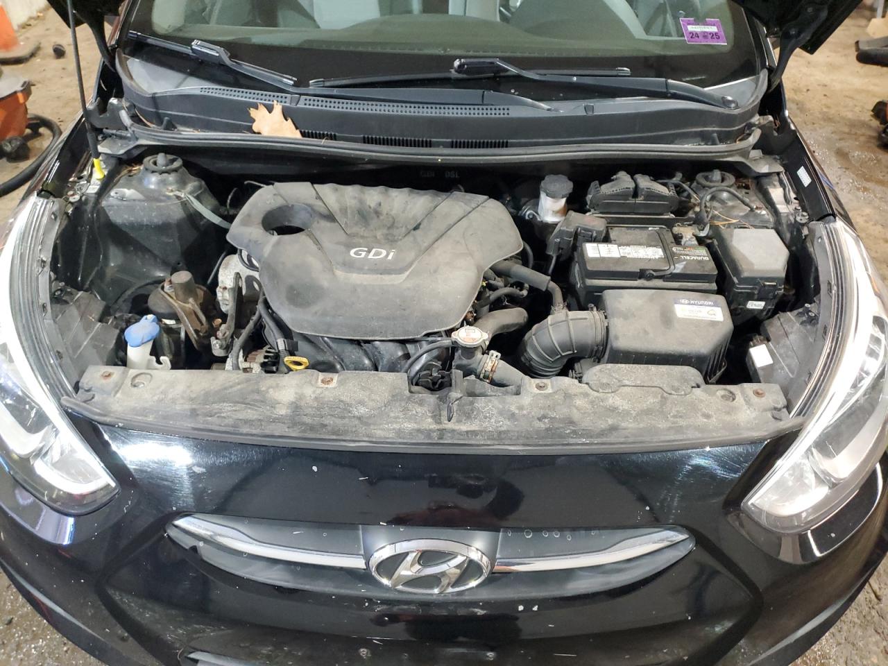 2016 Hyundai Accent VIN KMHCT4AE2GU951997 Copart auction photo, rear end / minor dent/scratches damage thumbnail 11