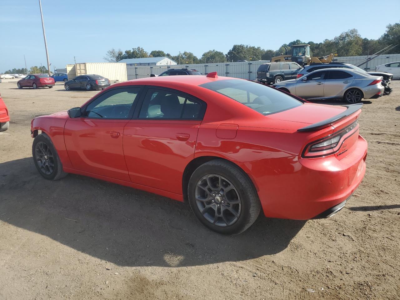 2018 Dodge Charger VIN 2C3CDXJGXJH263703 Copart auction photo, front end damage thumbnail 2