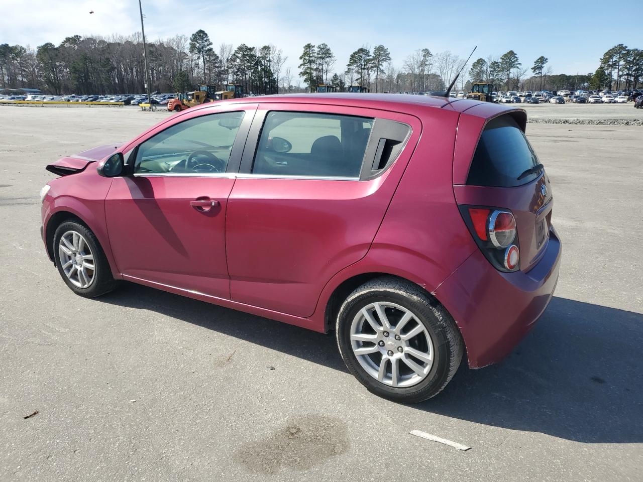 2014 Chevrolet Sonic VIN 1G1JC6SB7E4120416 Copart auction photo, front end damage thumbnail 2