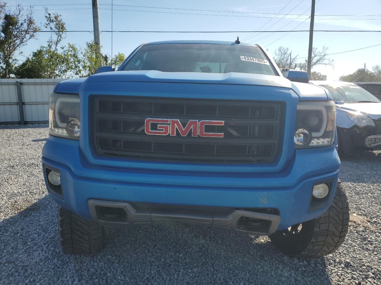 2015 GMC Sierra VIN 1GTR1TEC4FZ326638 Copart auction photo, rear end damage thumbnail 5
