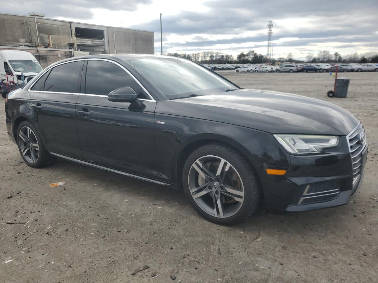 2018 Audi A4 VIN WAUENAF40JA169032 Copart auction photo, front end / minor dent/scratches damage thumbnail 4