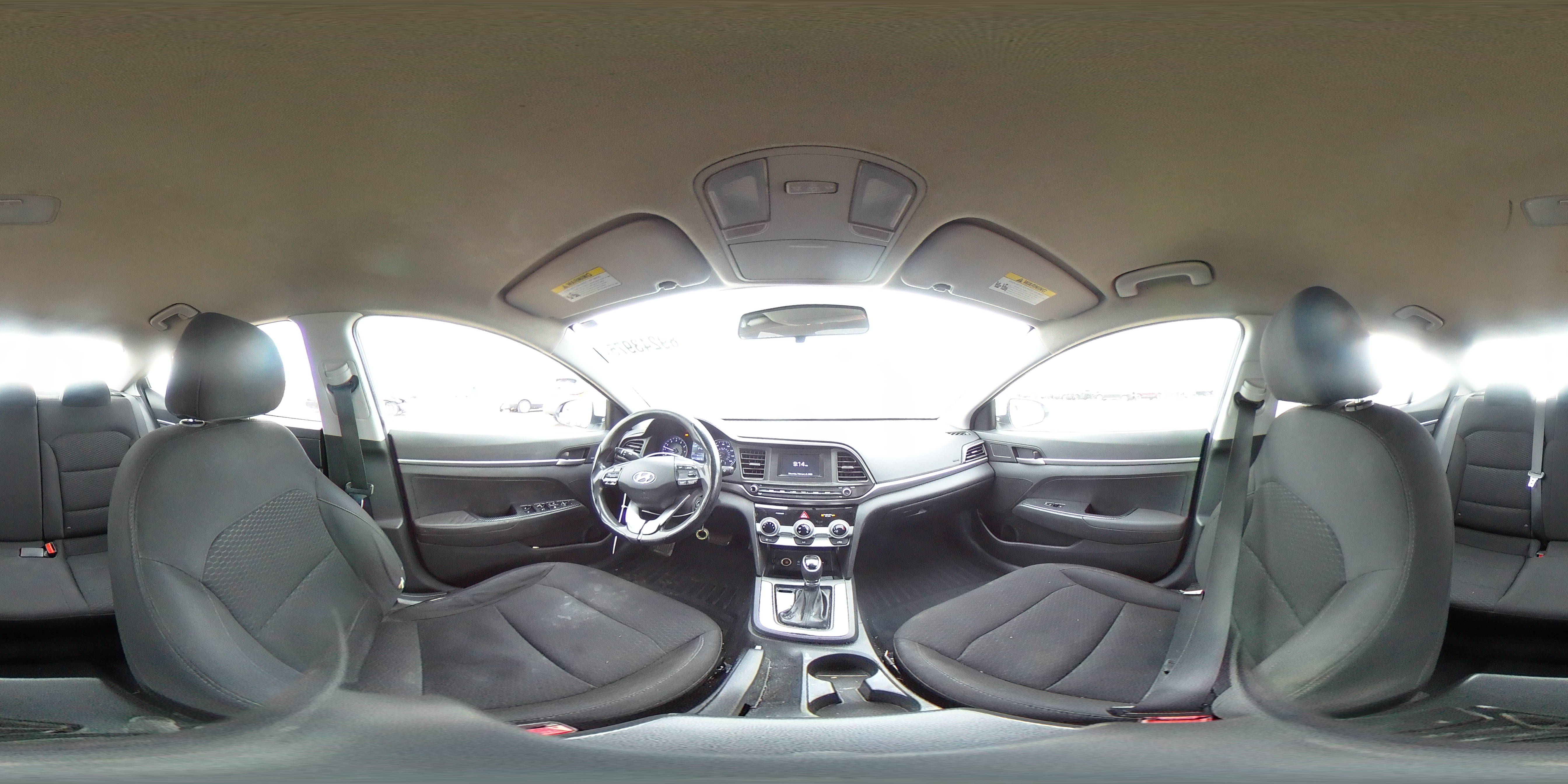 2019 Hyundai Elantra VIN 5NPD74LF1KH494735 Copart auction photo, front end damage thumbnail 12