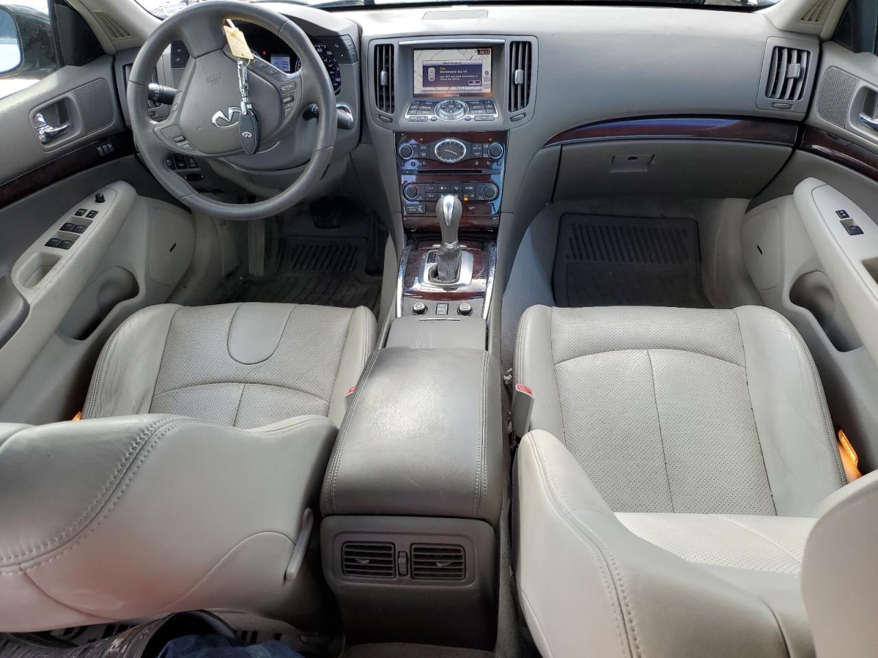 2011 Infiniti G VIN JN1CV6ARXBM354153 Copart auction photo, rear end damage thumbnail 8