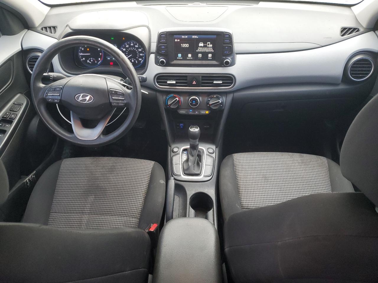 2019 Hyundai Kona VIN KM8K1CAA9KU280894 Copart auction photo, front end / side damage thumbnail 8