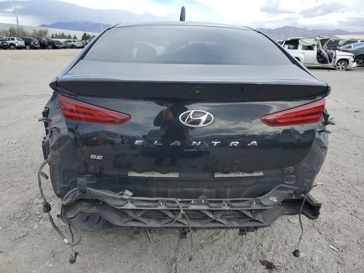 2020 Hyundai Elantra VIN 5NPD74LF1LH526195 Copart auction photo, rear end damage thumbnail 6