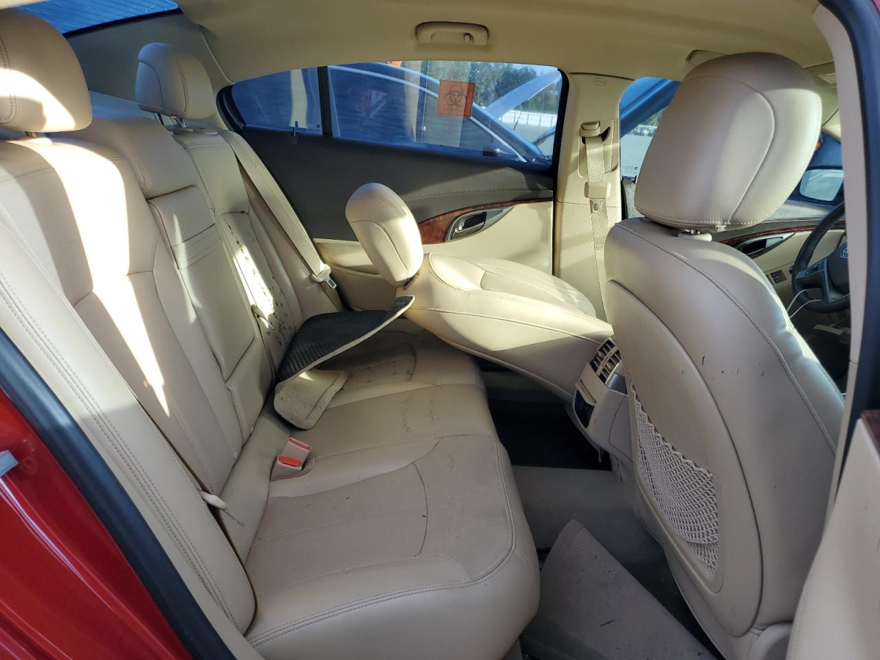2013 Buick LaCrosse VIN 1G4GC5E36DF302977 Copart auction photo, water/flood damage thumbnail 10