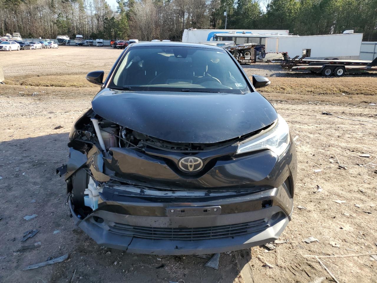2018 Toyota C-HR VIN NMTKHMBX6JR040566 Copart auction photo, front end damage thumbnail 5