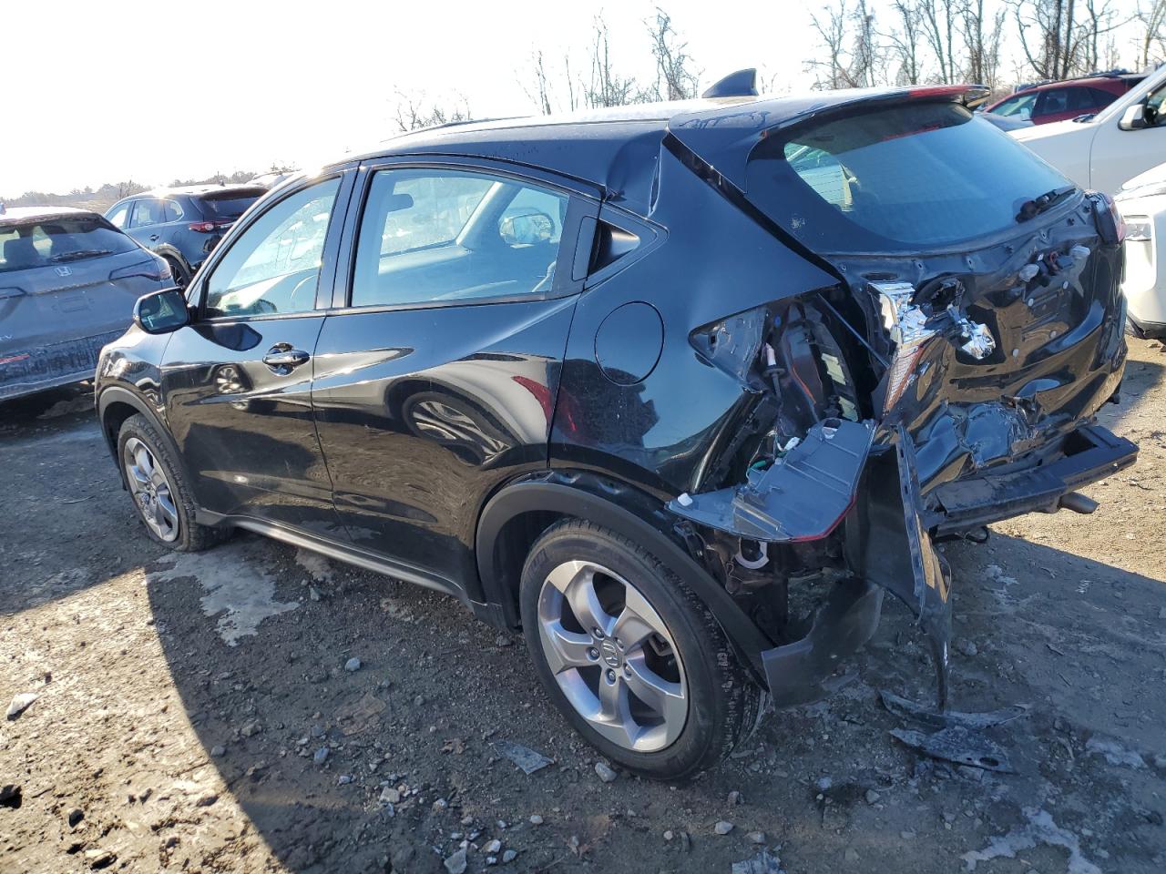 2020 Honda HR-V VIN 3CZRU5H33LM716569 Copart auction photo, rear end damage thumbnail 2