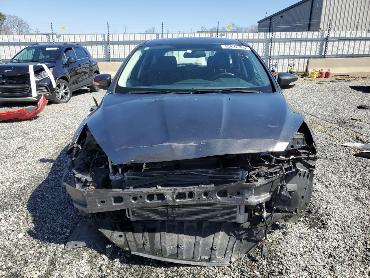 2015 Ford Focus VIN 1FADP3N22FL360814 Copart auction photo, front end damage thumbnail 5