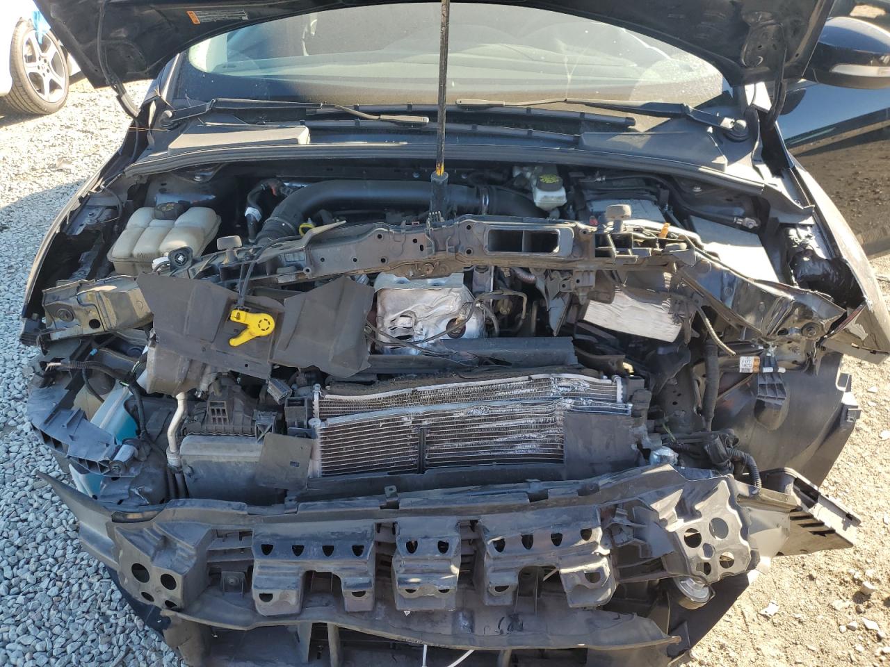 2017 Ford Focus VIN 1FADP3FE6HL277947 Copart auction photo, front end damage thumbnail 11