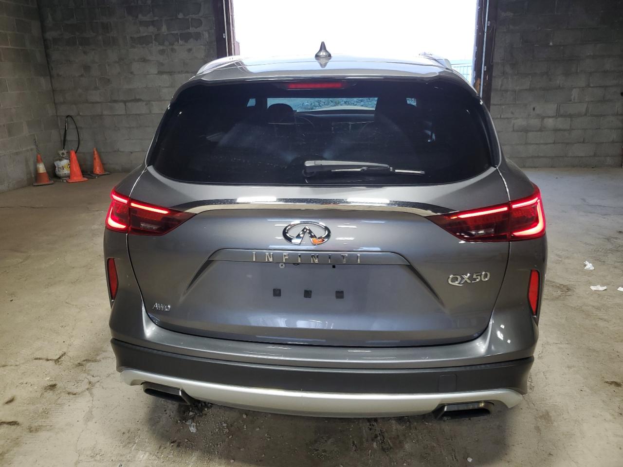2019 Infiniti QX50 VIN 3PCAJ5M38KF136481 Copart auction photo, front end damage thumbnail 6