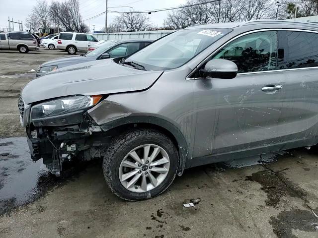 2019 KIA Sorento VIN 5XYPG4A32KG435044 Copart auction photo, front end damage thumbnail 12