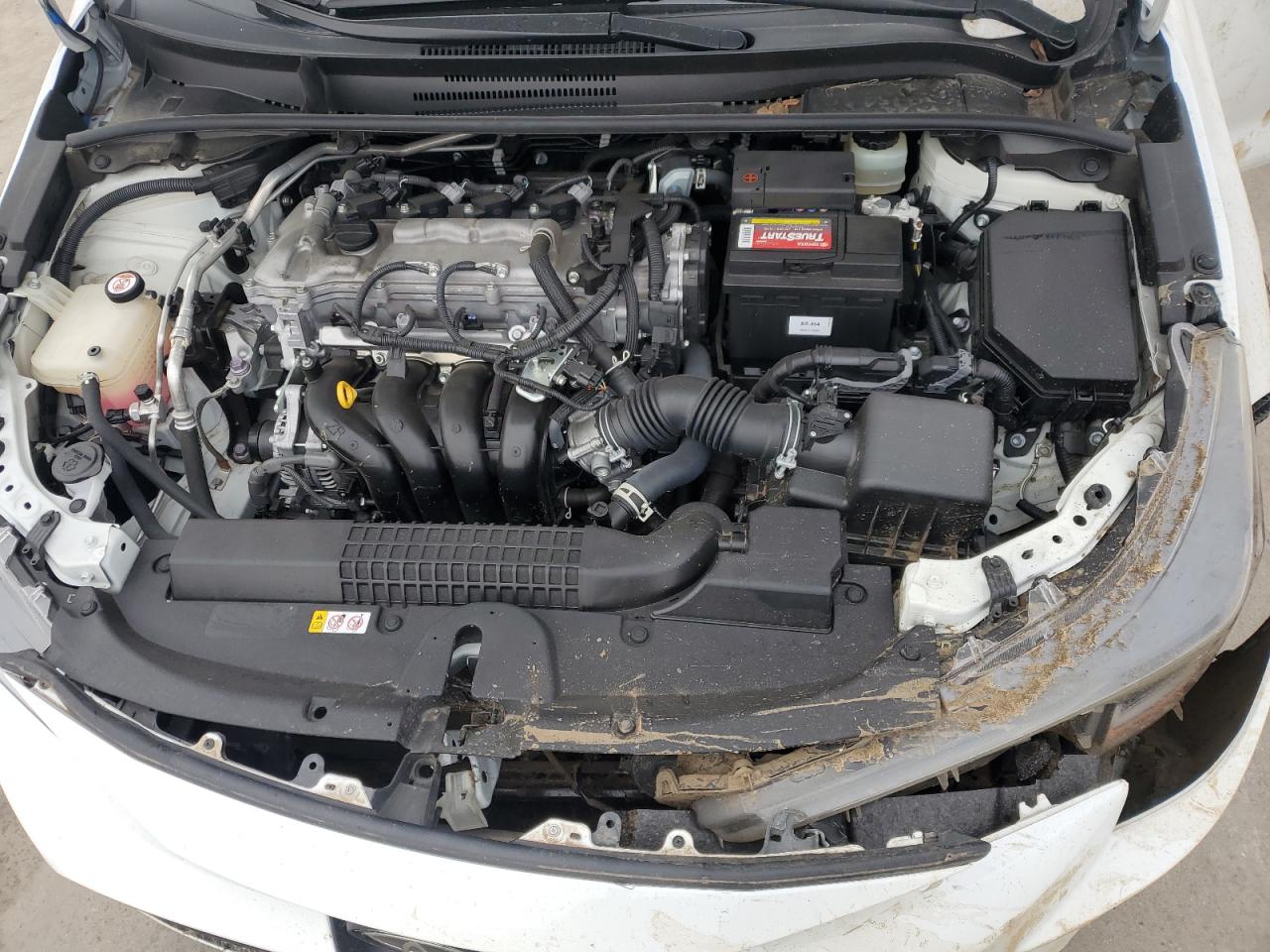 2021 Toyota Corolla VIN JTDEPMAE8MJ188320 Copart auction photo, all over / mechanical damage thumbnail 12