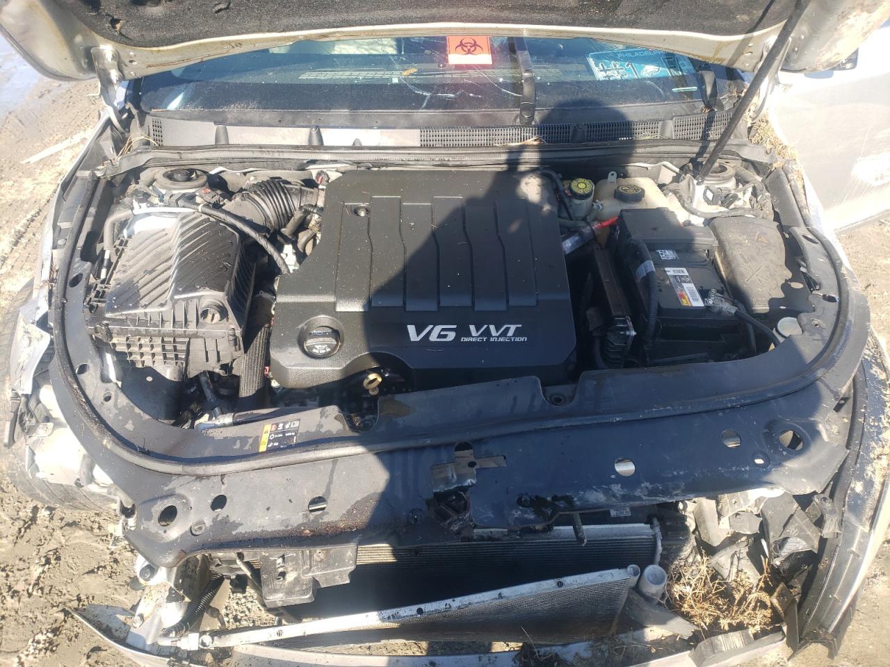 2015 Buick LaCrosse VIN 1G4GF5G3XFF248350 Copart auction photo, rollover / all over damage thumbnail 12