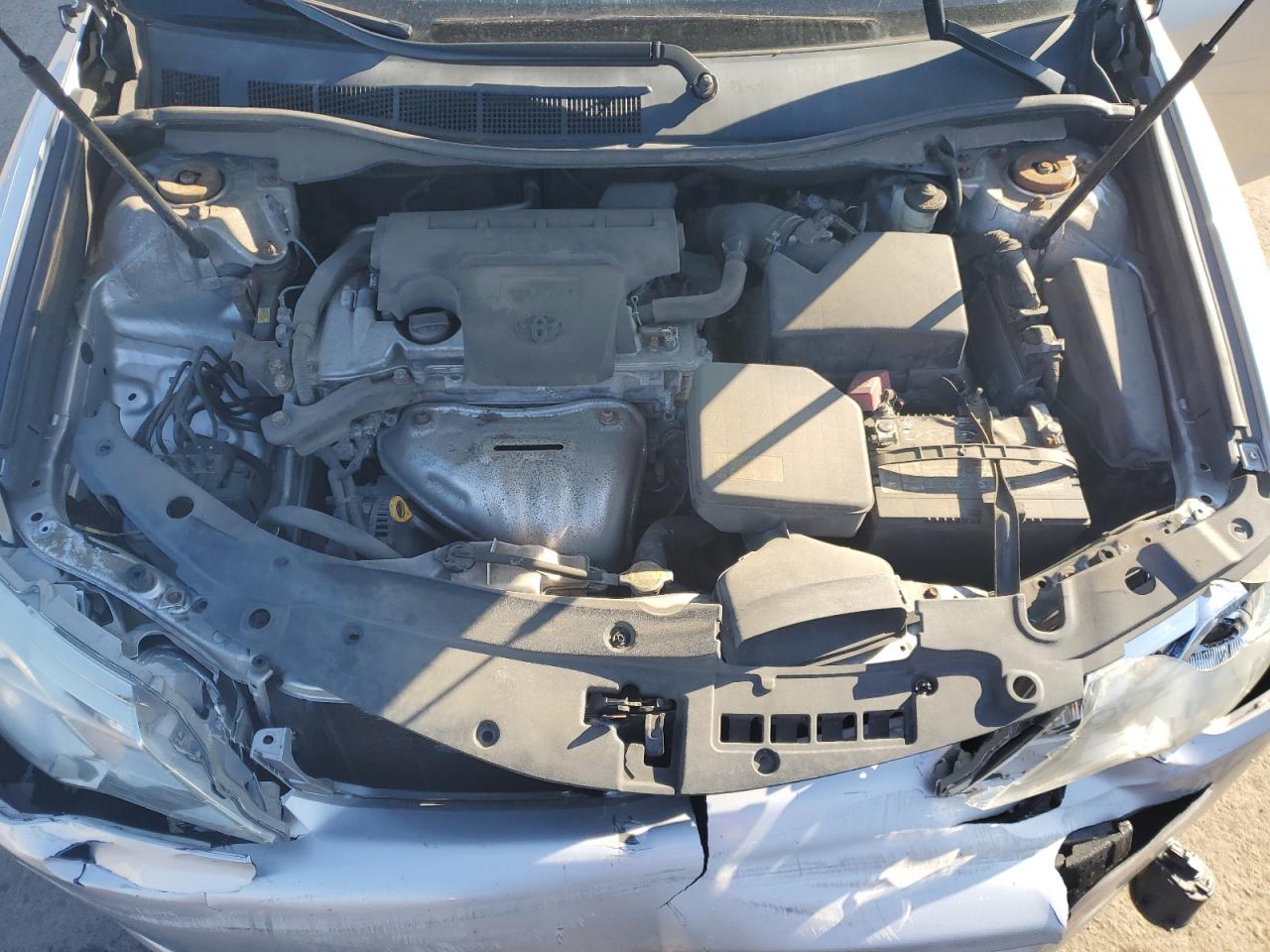 2012 Toyota Camry VIN 4T4BF1FK6CR179374 Copart auction photo, rear end / front end damage thumbnail 11