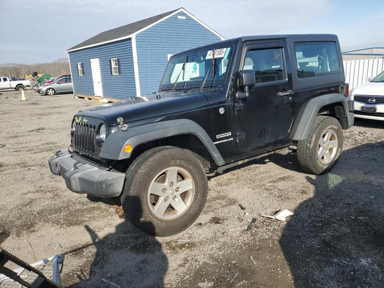 2015 Jeep Wrangler VIN 1C4AJWAG8FL757364