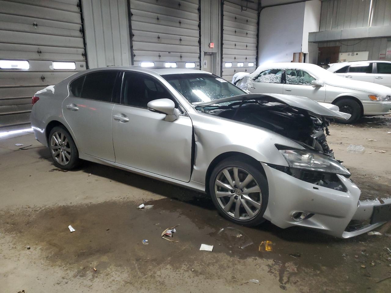 2014 Lexus GS VIN JTHCE1BLXE5021488 Copart auction photo, front end damage thumbnail 4