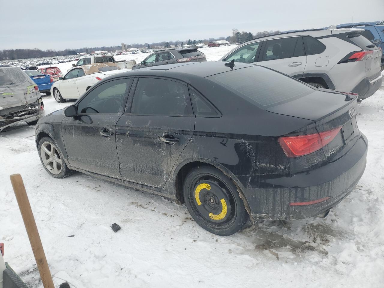 2015 Audi A3 VIN WAUBFGFF0F1006215 Copart auction photo, rear end damage thumbnail 2