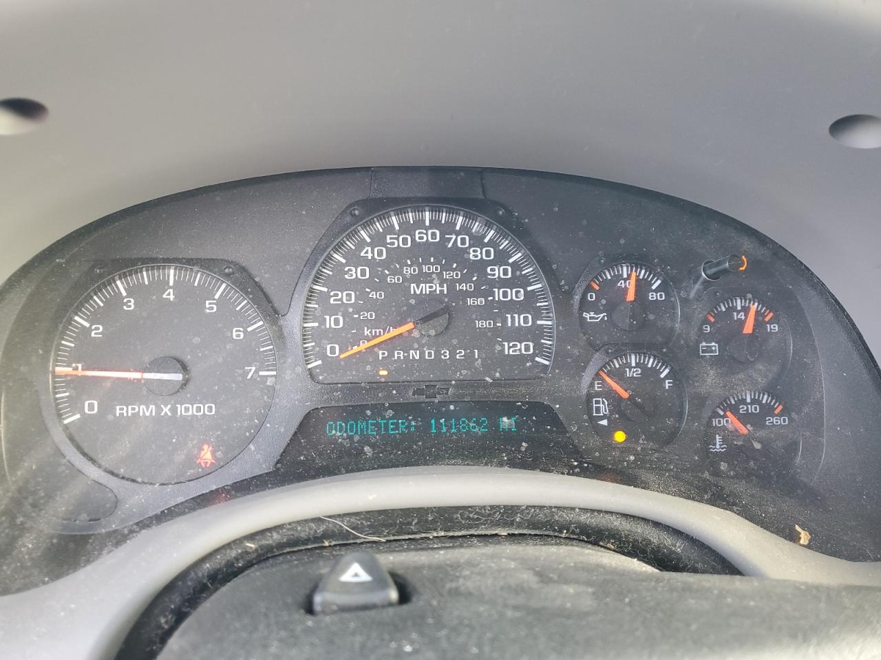 2007 Chevrolet TrailBlazer VIN 1GNDT13S072153513 Copart auction photo, front end / side damage thumbnail 9