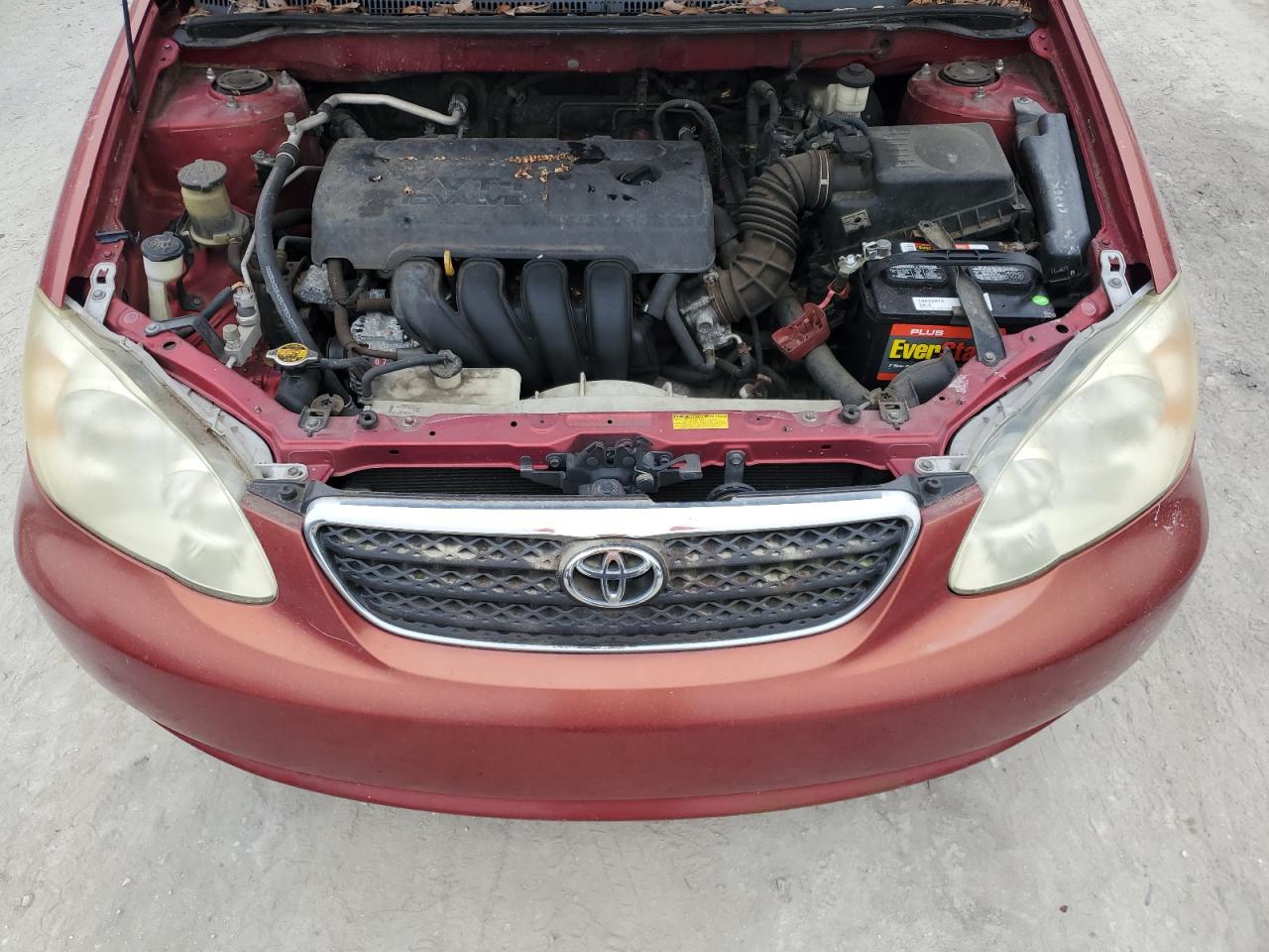 2006 Toyota Corolla VIN JTDBR32E560095205 Copart auction photo, normal wear damage thumbnail 11