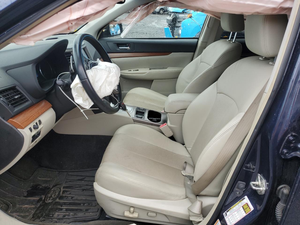 2014 Subaru Outback VIN 4S4BRDNC2E2209398 Copart auction photo, front end damage thumbnail 7