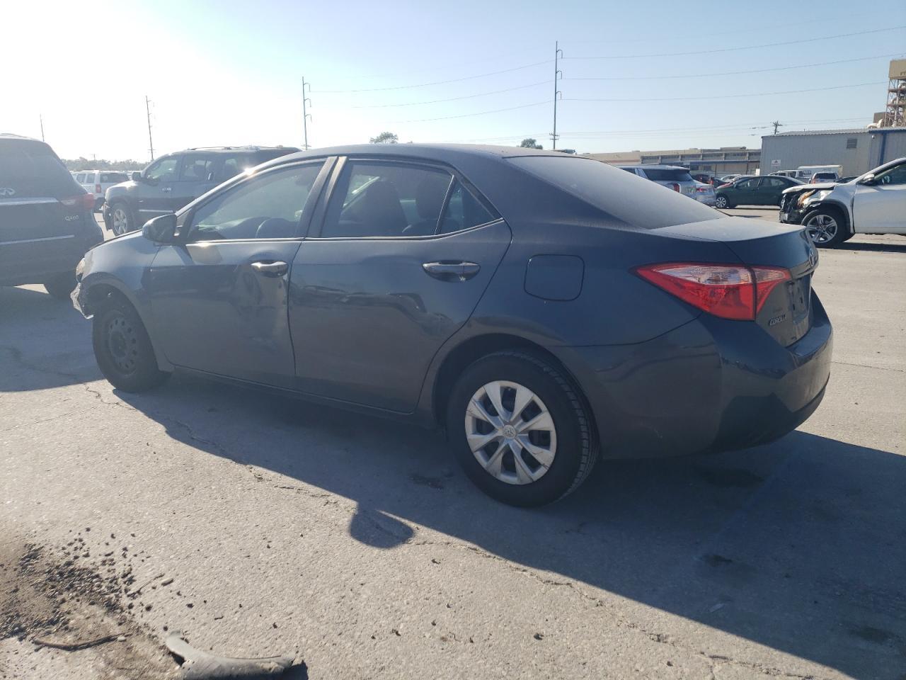 2019 Toyota Corolla VIN 2T1BURHE5KC208577 Copart auction photo, front end / side damage thumbnail 2