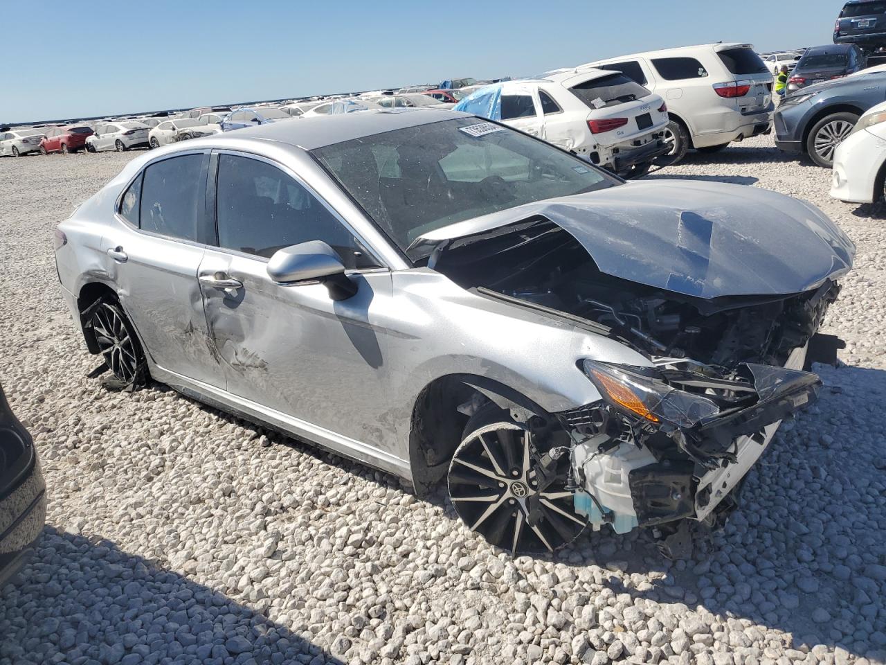 2023 Toyota Camry VIN 4T1G11AK6PU804559 Copart auction photo, all over damage thumbnail 4