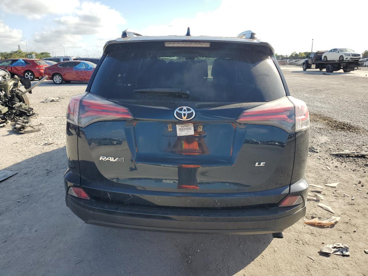 2018 Toyota RAV 4 VIN JTMZFREV3JJ750793 Copart auction photo, front end damage thumbnail 6