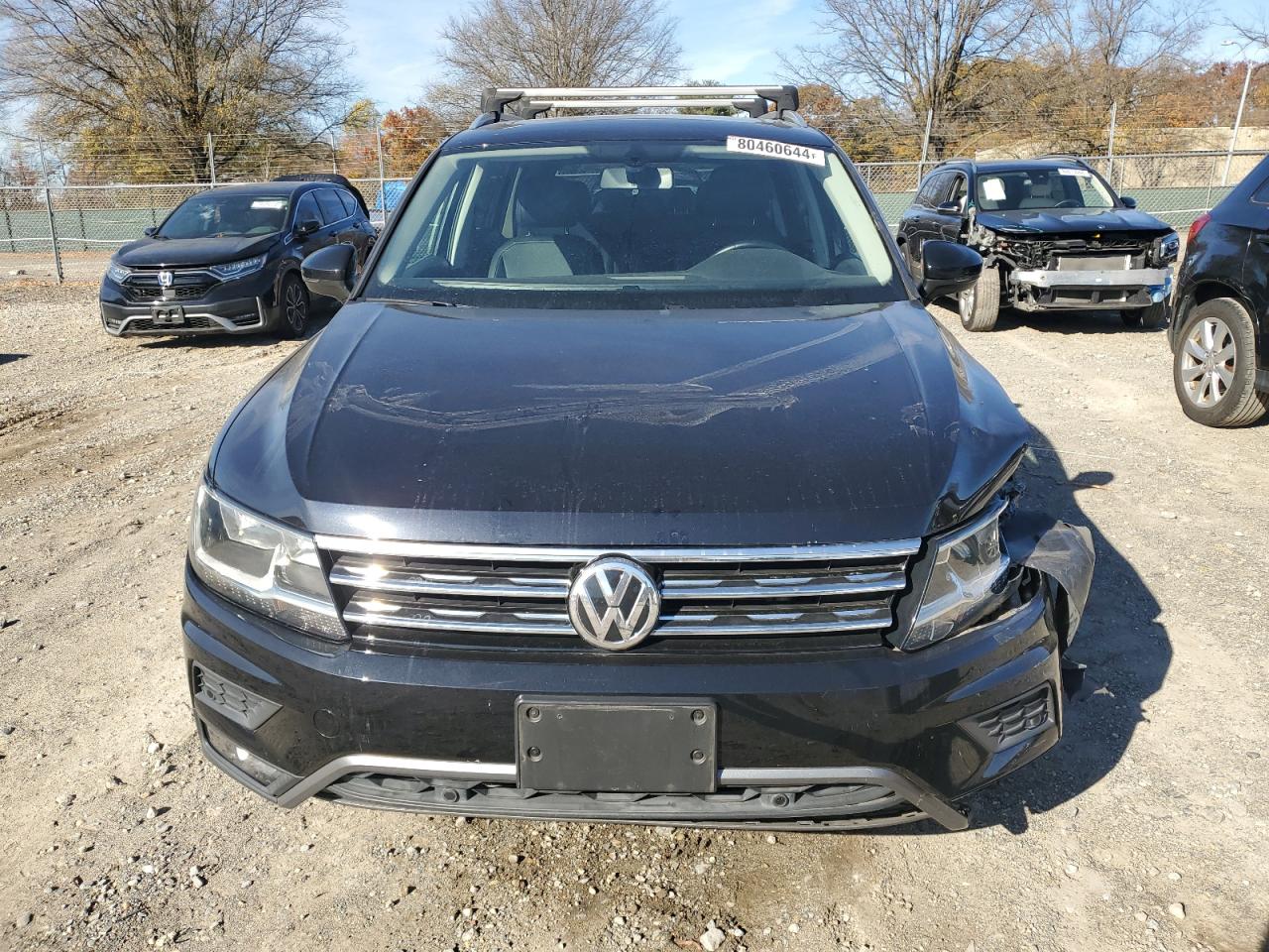 2019 Volkswagen Tiguan VIN 3VV3B7AX3KM087017 Copart auction photo, front end / undercarriage damage thumbnail 5