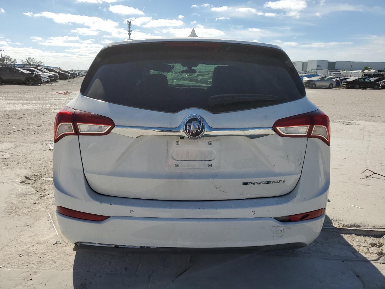 2020 Buick Envision VIN LRBFXCSA7LD044909 Copart auction photo, front end damage thumbnail 6